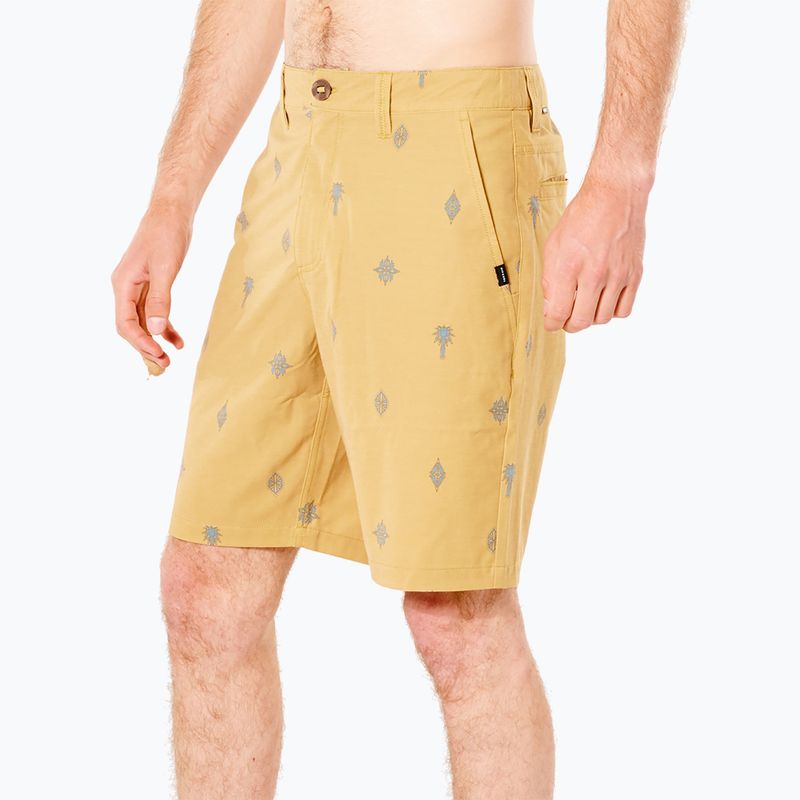 Rip Curl Boardwalk Salt Water Culture vyriški maudymosi šortai geltoni CWADN9 5