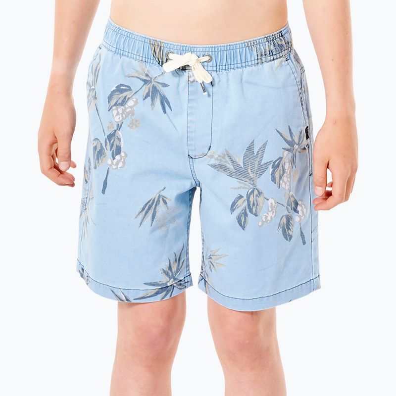 Rip Curl Orb Volley 1080 šviesiai mėlyni vaikiški maudymosi šortai KWAOH9 4