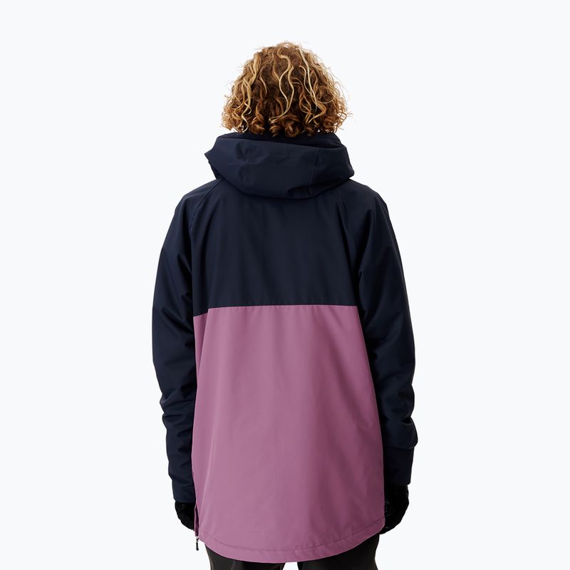 Vyriška Rip Curl Primative tamsiai mėlyna ir violetinė snieglenčių striukė 000MOU 49 3