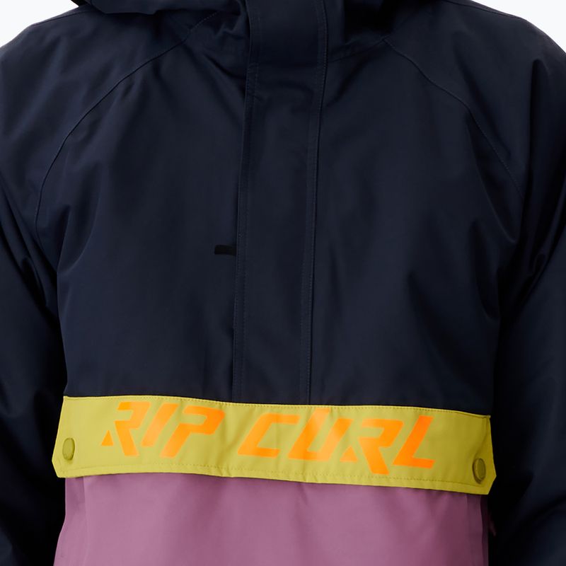 Vyriška Rip Curl Primative tamsiai mėlyna ir violetinė snieglenčių striukė 000MOU 49 4