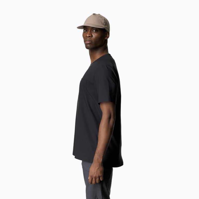 Vyriški marškinėliai Houdini Covet Tee true black 3