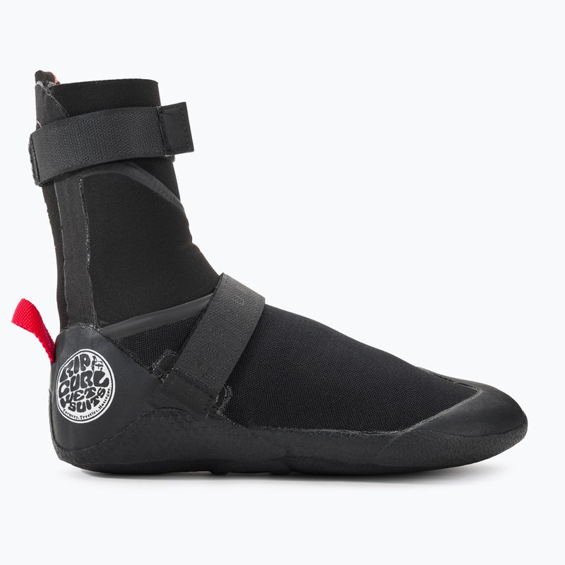 Vyriški Rip Curl Flashbomb 5mm Round Toe neopreniniai batai black 2