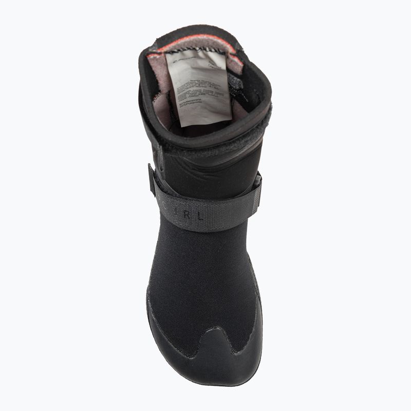 Vyriški Rip Curl Flashbomb 5mm Round Toe neopreniniai batai black 6