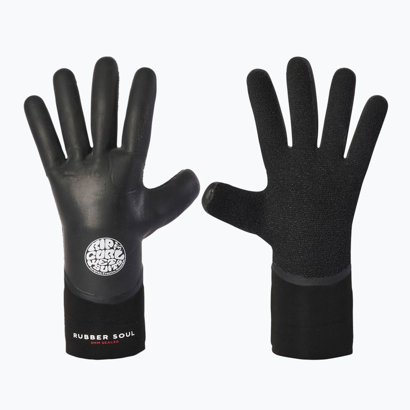 Pirštinės Rip Curl Rubber Soul 3 mm black