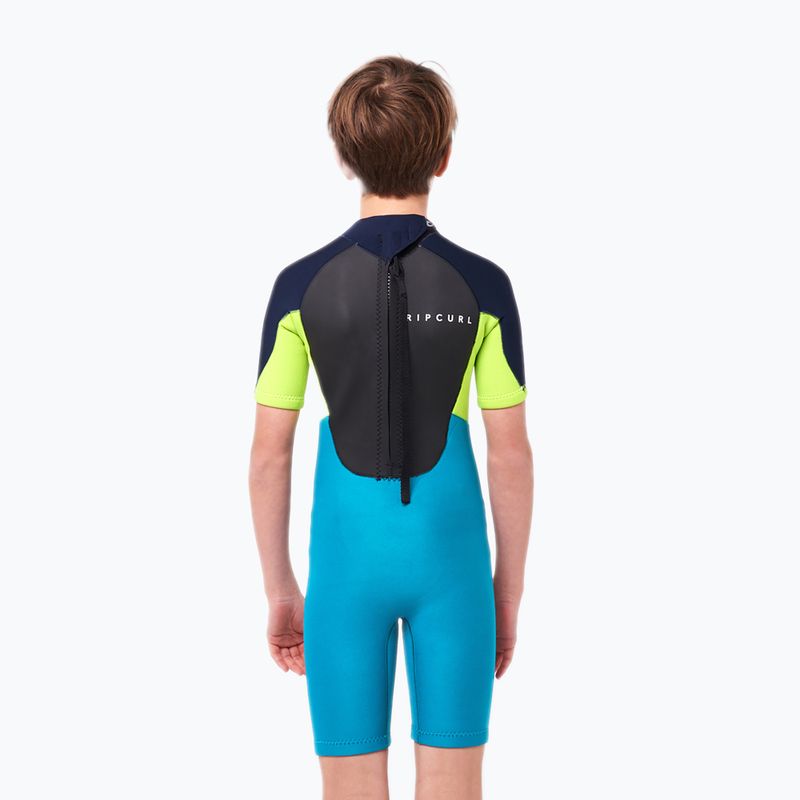 Rip Curl Omega B/Zip Spring 49 mėlynas/mėlynas vaikiškas hidrokostiumas 113BSP 2