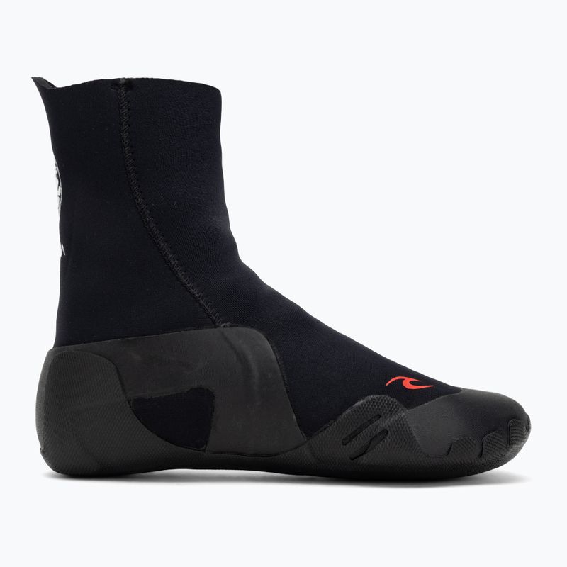 Neopreno batai Rip Curl Omega 3mm Round Toe With Zip black 2