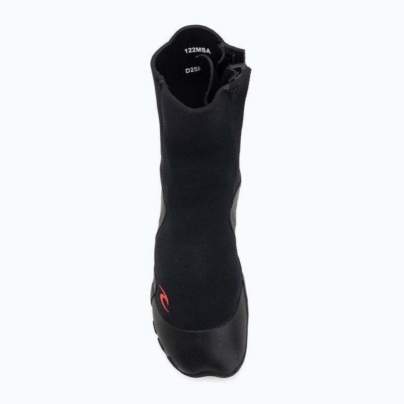 Neopreno batai Rip Curl Omega 3mm Round Toe With Zip black 5
