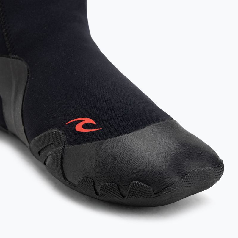 Neopreno batai Rip Curl Omega 3mm Round Toe With Zip black 7