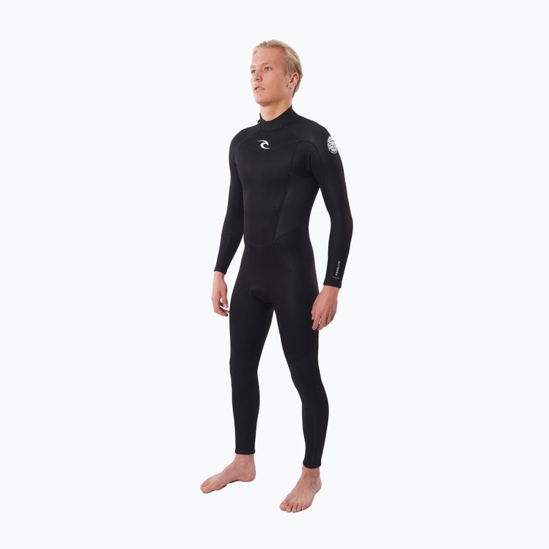 Rip Curl Freelite 5/3 mm GB BZ Steamer juodas vyriškas hidrokostiumas
