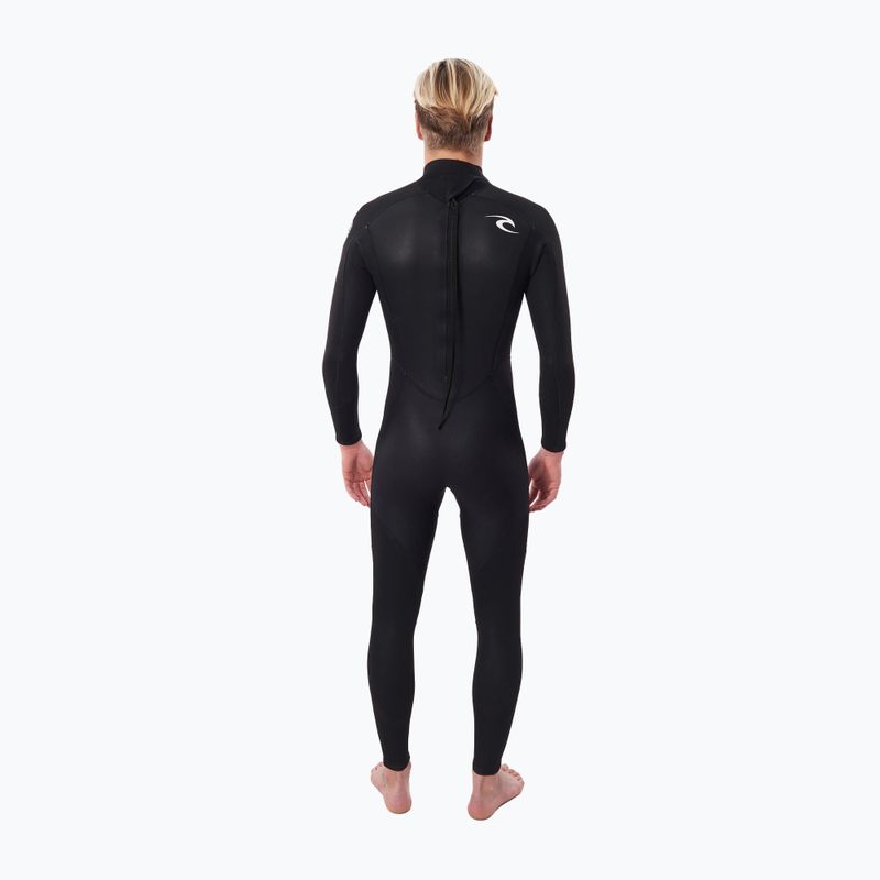 Rip Curl Freelite 5/3 mm GB BZ Steamer juodas vyriškas hidrokostiumas 2