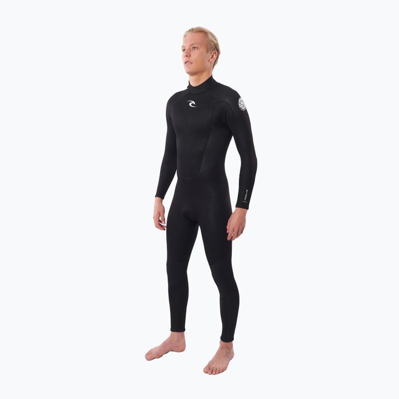 Rip Curl Freelite 5/3 mm GB BZ Steamer juodas vyriškas hidrokostiumas 3