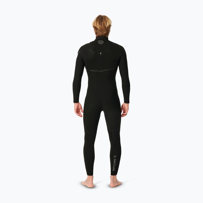 Vyriškas plaukimo hidrokostiumas Rip Curl E-Bomb 3/2 mm Zip Free Sub black 2
