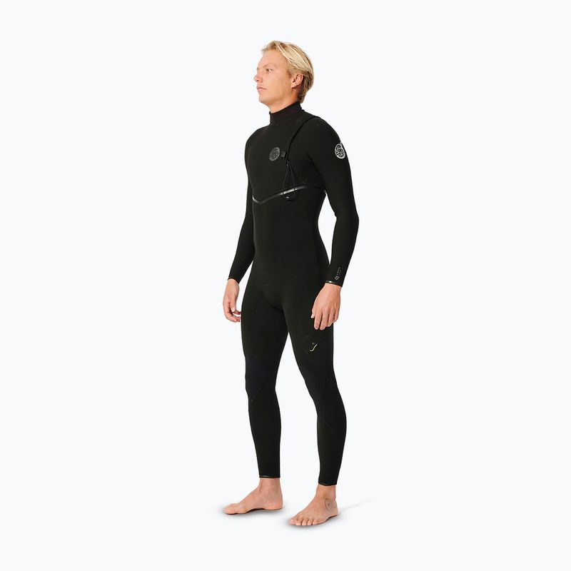 Vyriškas plaukimo hidrokostiumas Rip Curl E-Bomb 3/2 mm Zip Free Sub black 3