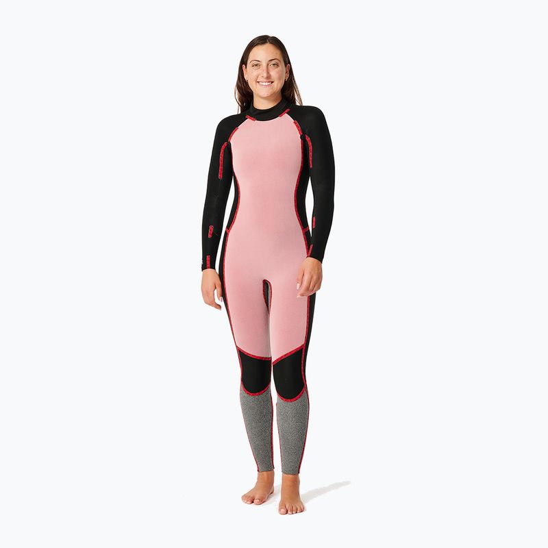 Rip Curl Dawn Patrol 4/3 mm BZ black moteriškas hidrokostiumas 4