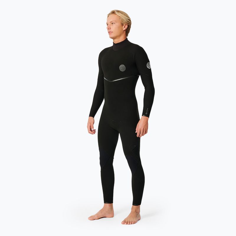 Vyriškas plaukimo hidrokostiumas Rip Curl E-Bomb BZ STM 4/3 mm GB black 2