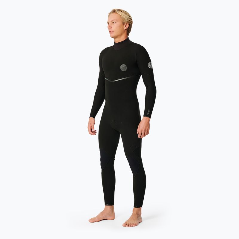 Vyriškas plaukimo hidrokostiumas Rip Curl E-Bomb BZ STM 3/2 mm GB black 2