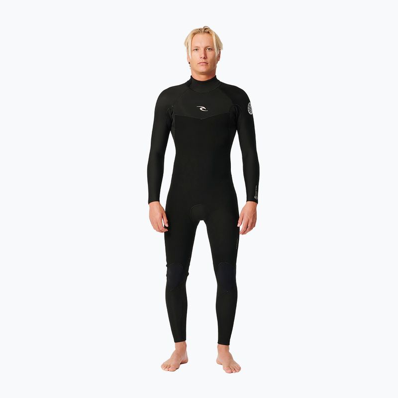 Rip Curl Dawn Patrol 5/3 mm GB BZ Steamer juodas vyriškas hidrokostiumas