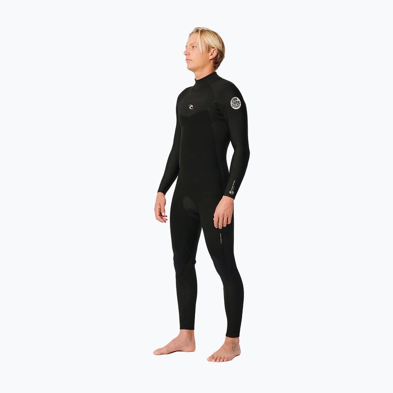 Rip Curl Dawn Patrol 5/3 mm GB BZ Steamer juodas vyriškas hidrokostiumas 2