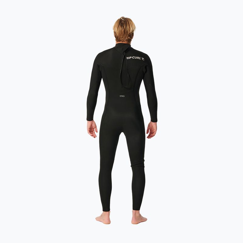 Rip Curl Dawn Patrol 5/3 mm GB BZ Steamer juodas vyriškas hidrokostiumas 3