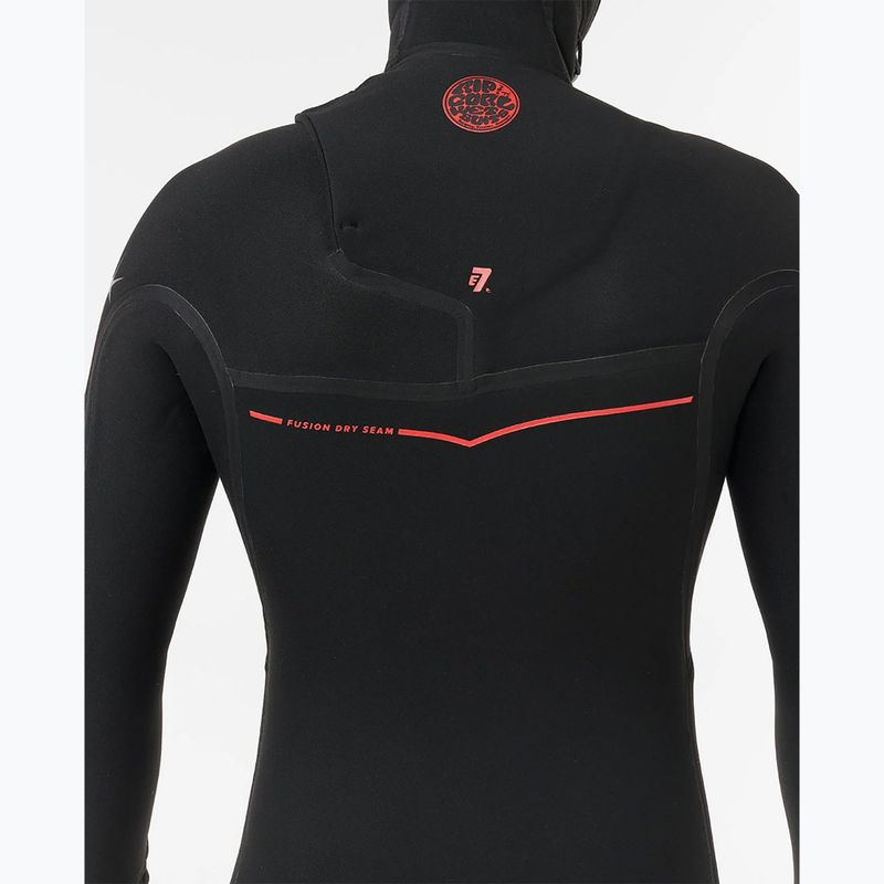 Vyriškas plaukimo hidrokostiumas Rip Curl Flashbomb Fusion 5/3mm Zip Free black 5