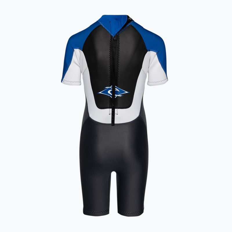 Vaikiškas hidrokostiumas Rip Curl Omega Back Zip Spring 2 mm blue 3