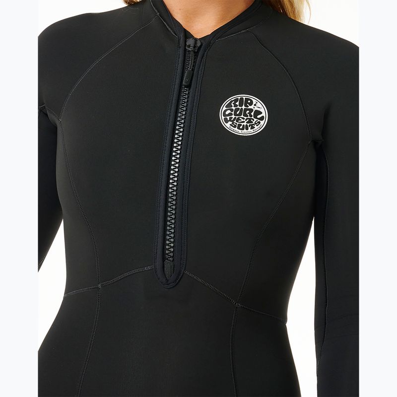 Moteriškas hidrokostiumas Rip Curl G-Bomb 1,5 mm Full Zip Springsuit black 6