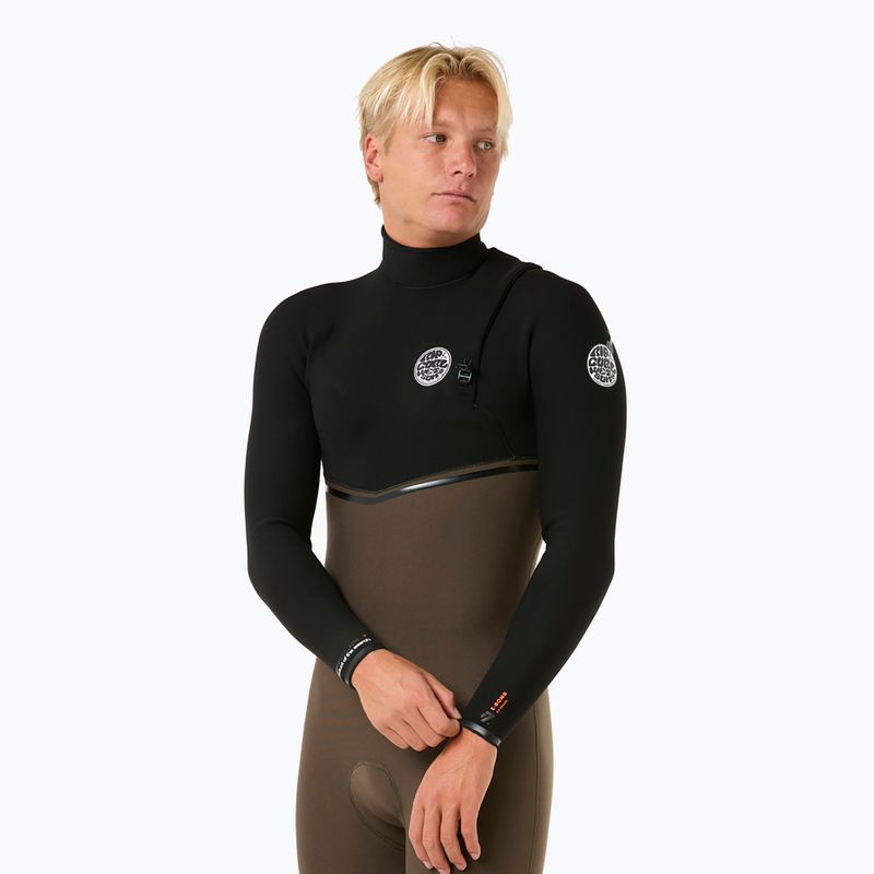 Vyriškas Rip Curl E Bomb 4/3 mm Zip Free deep rock hidrokostiumas 4