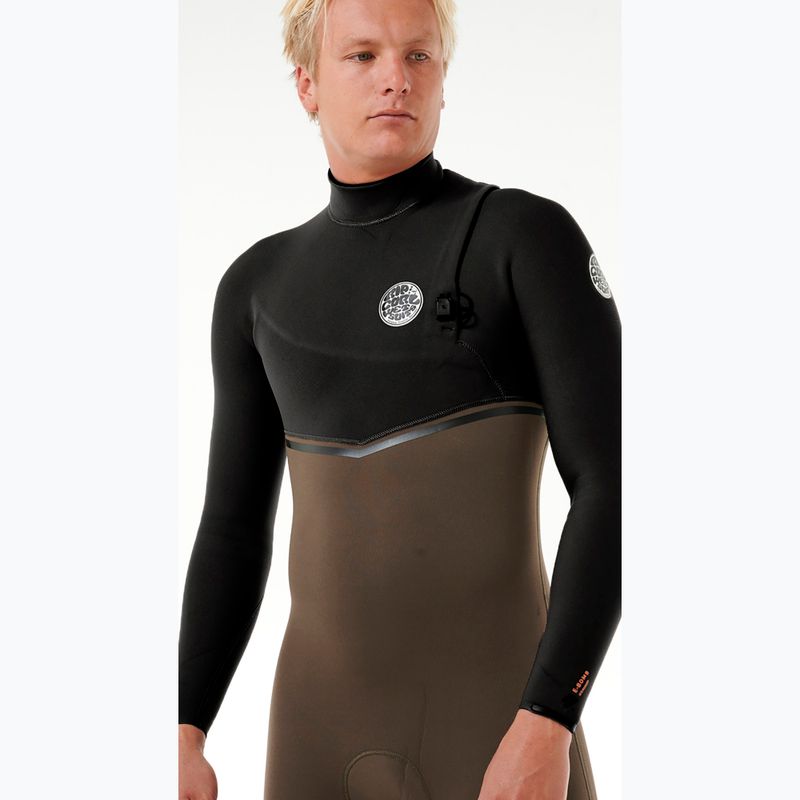 Vyriškas plaukimo hidrokostiumas Rip Curl E-Bomb 3/2 mm Zip Free Sub deep rock 3
