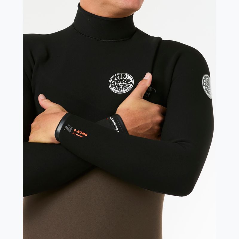 Vyriškas plaukimo hidrokostiumas Rip Curl E-Bomb 3/2 mm Zip Free Sub deep rock 4