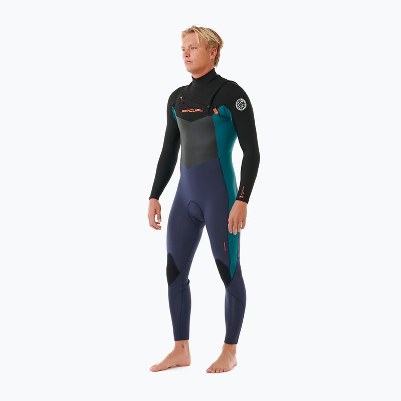 Moteriškas plaukimo hidrokostiumas Rip Curl Dawn Patrol 4/3mm Chest Zip purple night 3
