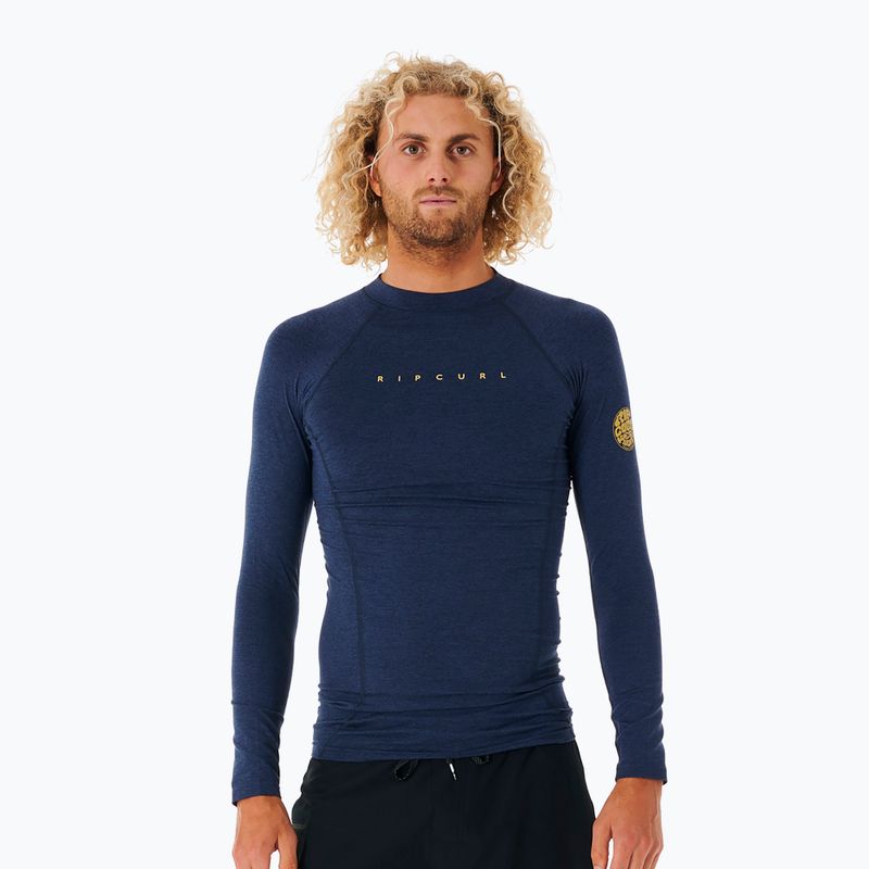 Rip Curl Dawn Patrol Perf vyriški maudymosi marškinėliai 3277 navy blue 12RMRV