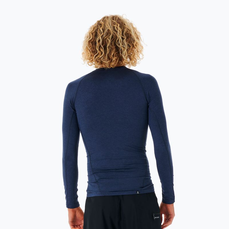 Rip Curl Dawn Patrol Perf vyriški maudymosi marškinėliai 3277 navy blue 12RMRV 2