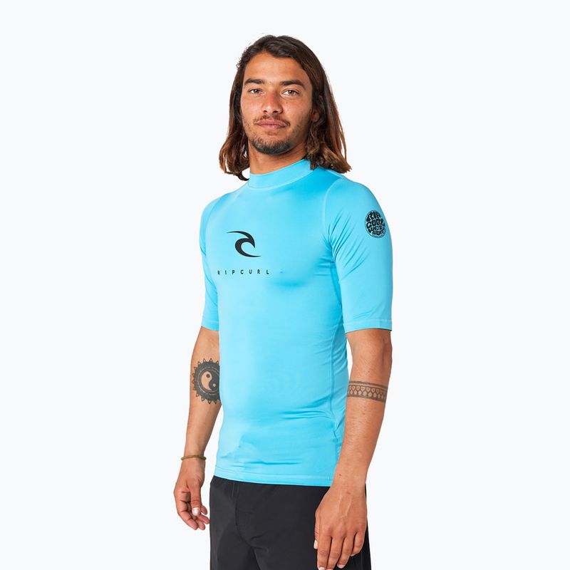 Rip Curl Corps 70 vyriški maudymosi marškinėliai mėlyni 12JMRV 2