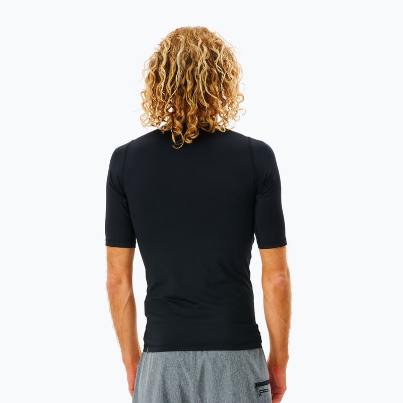 Rip Curl Corps 90 vyriški maudymosi marškinėliai juodi 12JMRV 2