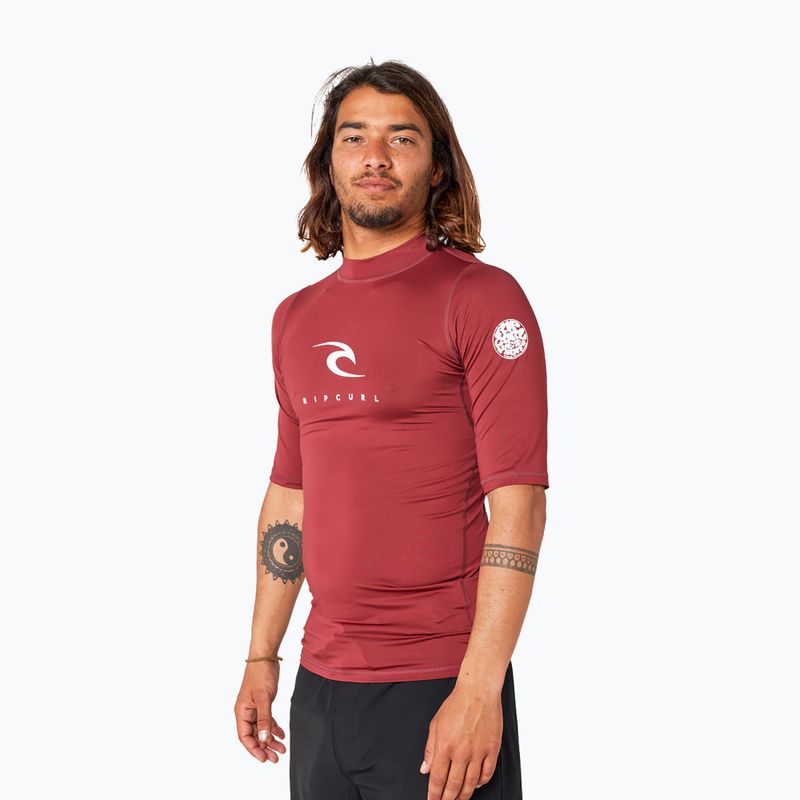 Vyriški maudymosi marškinėliai Rip Curl Corps 4370 boron 12JMRV 2