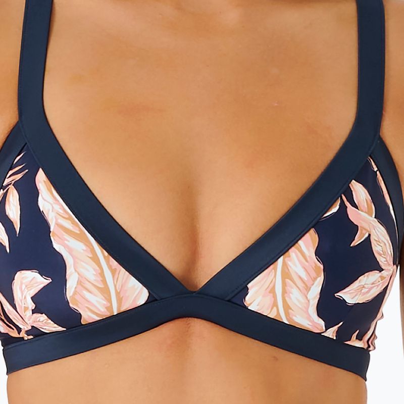 Rip Curl Mirage Colour Block Tri 49 maudymosi kostiumėlio viršutinė dalis tamsiai mėlyna 06VWSW 6