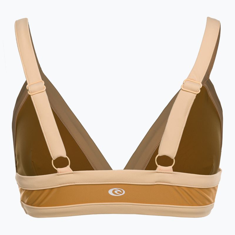 Rip Curl Mirage Colour Block Tri 146 geltonas maudymosi kostiumėlio viršus 06VWSW 2