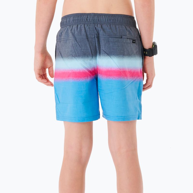 Rip Curl Surf Revival Volley 90 vaikiški šortai blue-grey 027BBO 3
