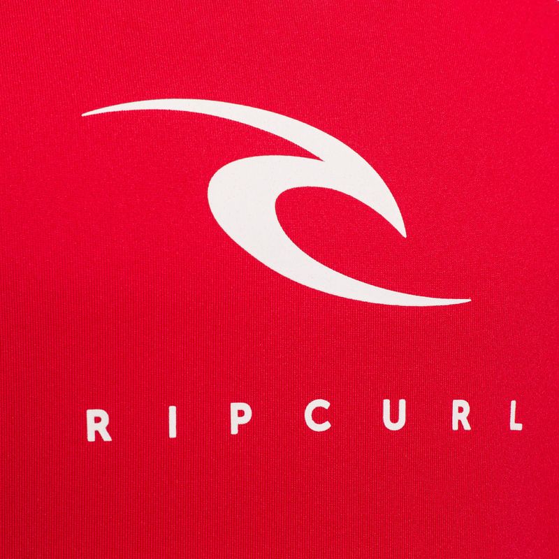 Rip Curl Corps Rash Vest 40 vaikiški maudymosi marškinėliai raudoni 11MBRV 3