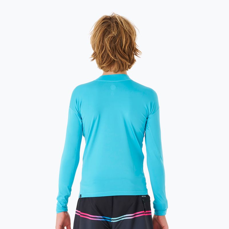 Rip Curl Corps Rash Vest 70 vaikiški maudymosi marškinėliai mėlyni 11MBRV 2