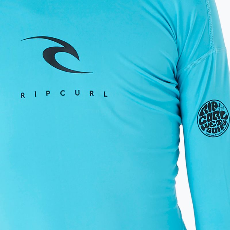 Rip Curl Corps Rash Vest 70 vaikiški maudymosi marškinėliai mėlyni 11MBRV 3