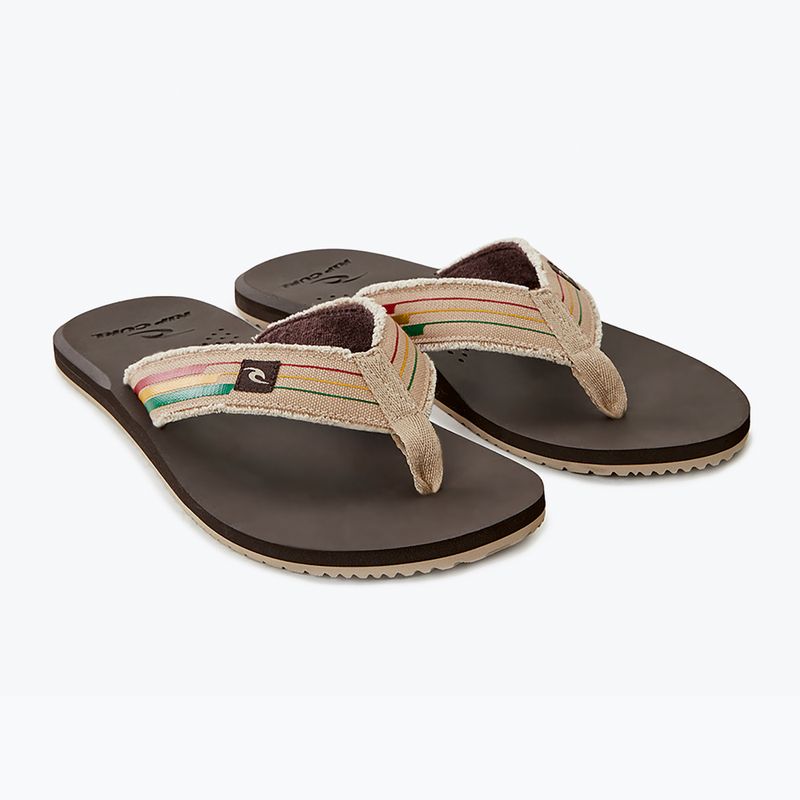 Vyriškos šlepetės Rip Curl Reactor Open Toe 1153 brown 19VMOT 9