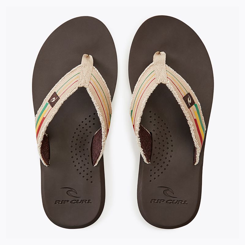 Vyriškos šlepetės Rip Curl Reactor Open Toe 1153 brown 19VMOT 11
