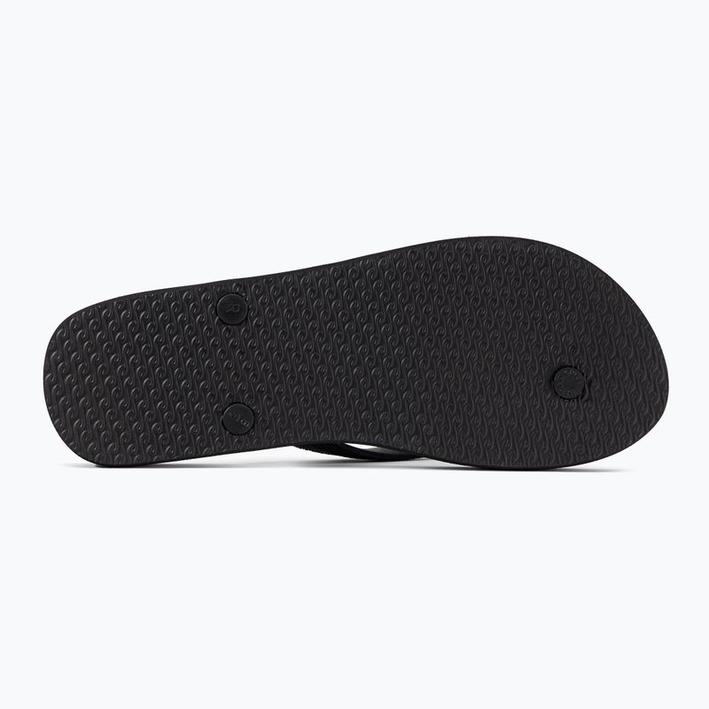 Vyriškos šlepetės Rip Curl Breaker Open Toe 107 juoda ir mėlyna 19XMOT 5