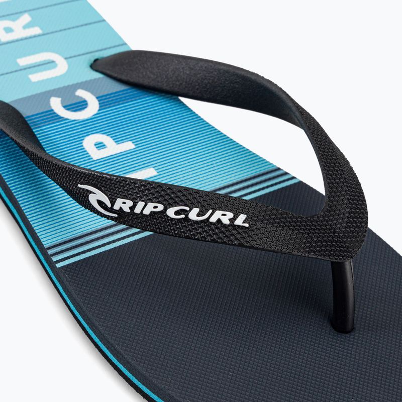 Vyriškos šlepetės Rip Curl Breaker Open Toe 107 juoda ir mėlyna 19XMOT 7
