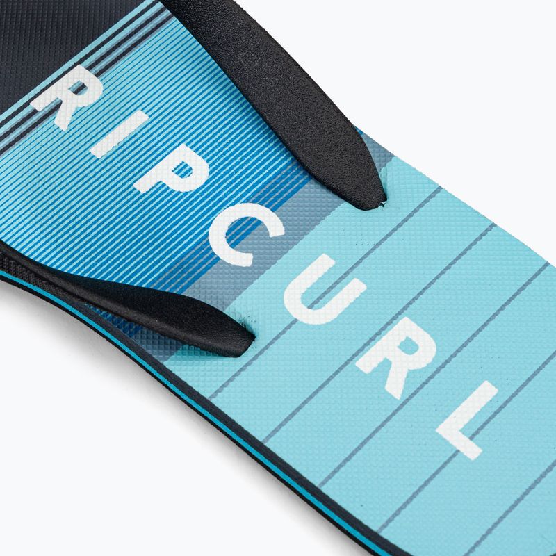 Vyriškos šlepetės Rip Curl Breaker Open Toe 107 juoda ir mėlyna 19XMOT 8