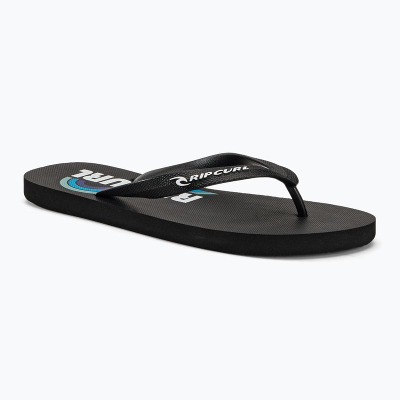 Vyriškos šlepetės Rip Curl Surf Revival Logo Open Toe Flip Flops 6244 black 19YMOT