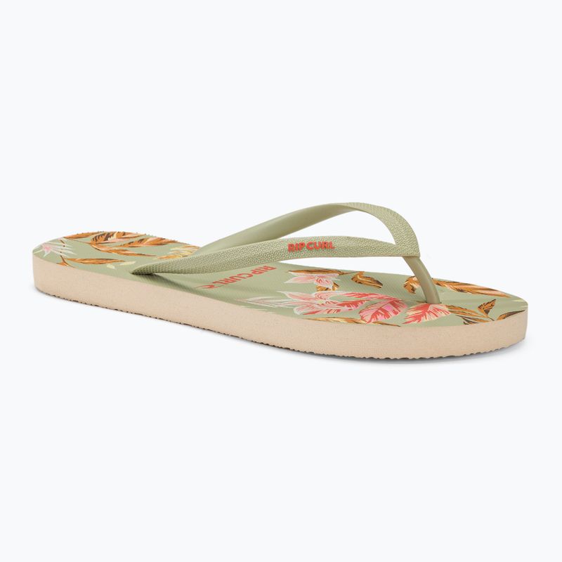 Moteriškos šlepetės per pirštą Rip Curl La Isla Bloom Open Toe sand