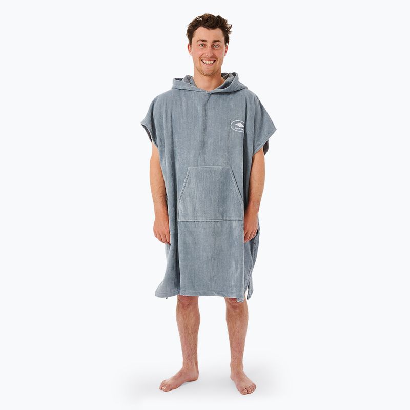 Vyriškas pončas Rip Curl Logo Hooded blue 2