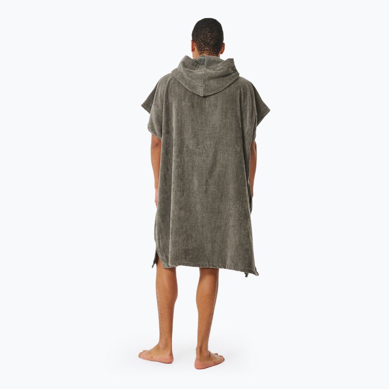 Vyriškas pončas Rip Curl Logo Hooded grey 3